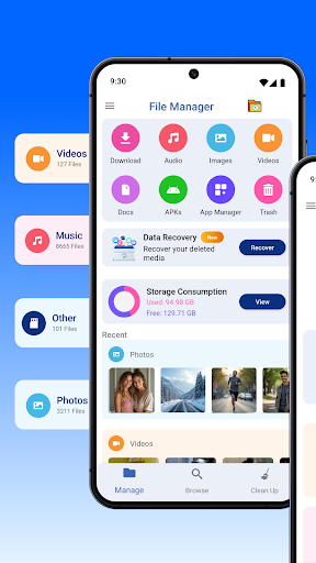 Fayl Explorer: Menecer və Təmizləyici